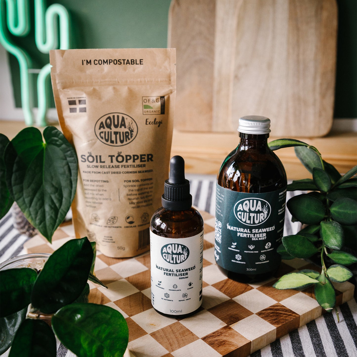 Dried Seaweed Soil Topper